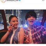 遊園地で佐野勇斗と今田美桜の”距離感やばい”