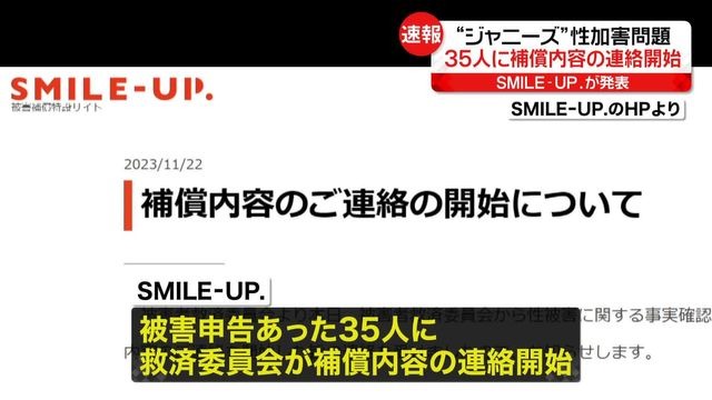 性加害、被害者救済委が35人に補償内容の連絡開始！！！！！