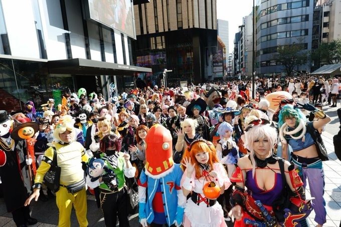 ハロウィンは池袋で盛り上がり！！渋谷とは対照的で史上最多の14.1万人が、