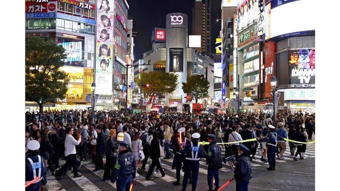 「仮装している人いなくてさみしい」･･････････ハロウィーン前に渋谷厳戒で、