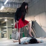 変態！？顔を踏んでもらう「踏み活」で女子中学生の脚なめたら、