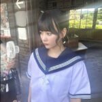 元=LOVEの齊藤なぎさ、ロケ地で制服ショットが、