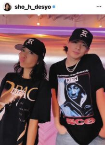 平野紫耀とRIEHATAさん!振付師とノリノリツーショット