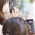 【注意！】街中で見かけた芸能人をスマホでこっそり撮影して･･･、