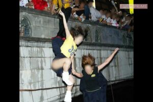 ミナミの街は厳戒態勢!18年ぶりのアレに備えて、前回5000人がー