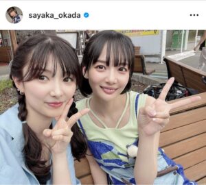 ”役満ボディ”岡田紗佳が武藤十夢とのツーショットで・・・