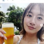 大島由香里、水着姿で沖縄満喫「ほぼビールで楽しかった」