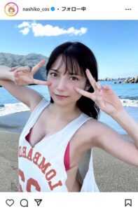 美バストがのぞくグリーンのランジェリー風水着「ヤングガンガン」17日発売!!