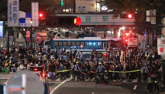 渋谷のハロウィンは全滅！！　大阪ミナミは大盛況に！！