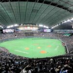 札幌ドームで1年ぶり試合が、