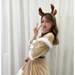 後藤真希のかわいすぎるトナカイコスプレに、